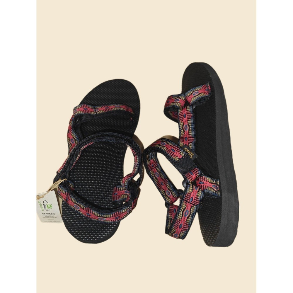 NWT Teva Original Universal Sandals Miramar Aztec Red Women's Sz 11